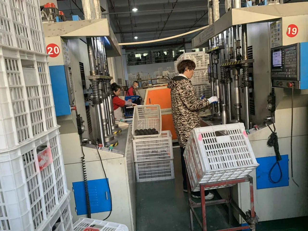 Estado actual de la produccion revisado en planta al inicio.