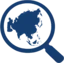 Asia Product Inspections loupe logo